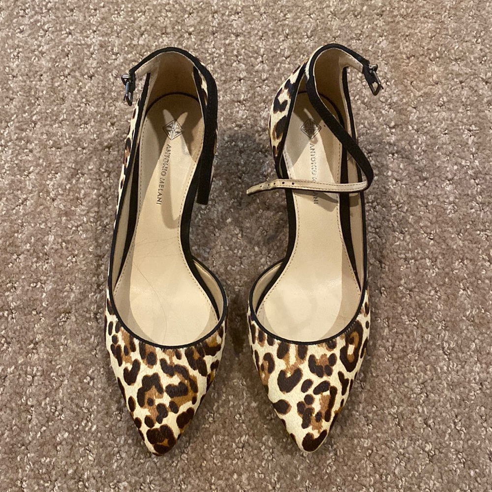 Leopard heels